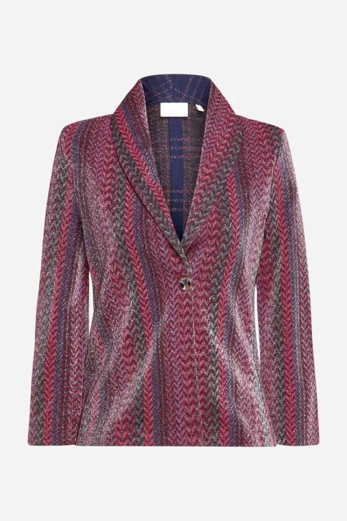 Damen Rich & Royal Blazer Mit Glitzereffekt