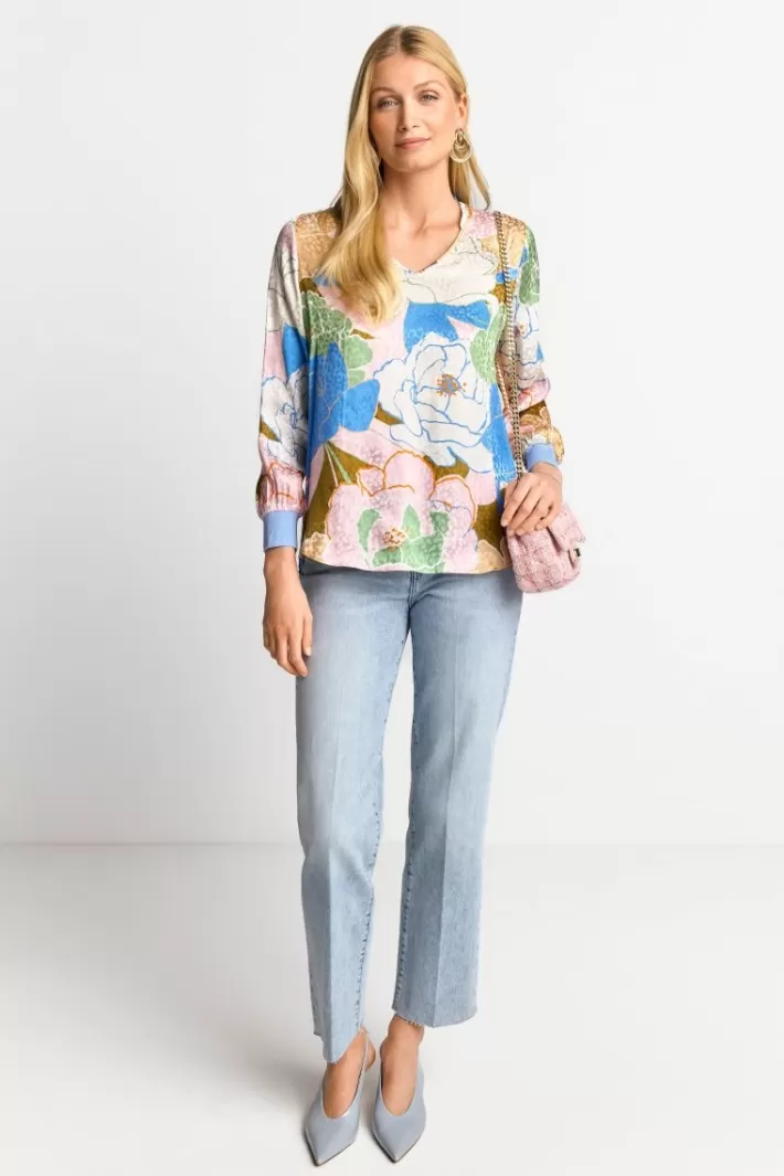 Damen Rich & Royal Bluse Mit Floralem Print