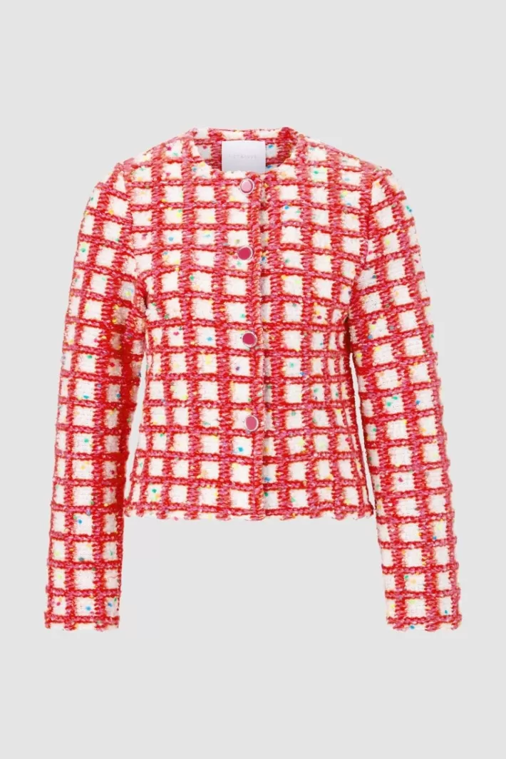 Damen Rich & Royal Bouclé-Jacke