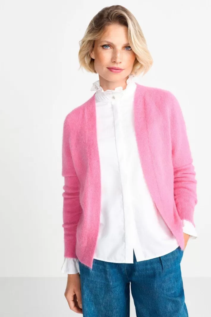 Damen Rich & Royal Cardigan Aus Weicher Wollmischung