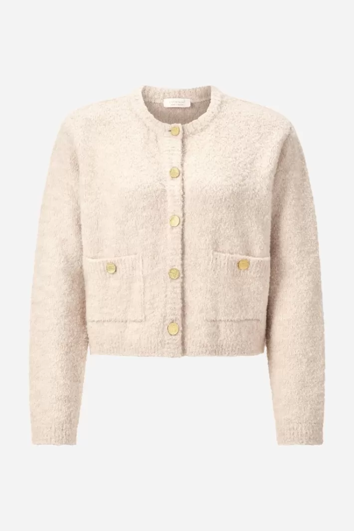Damen Rich & Royal Cardigan Mit Goldfarbenen Knöpfen