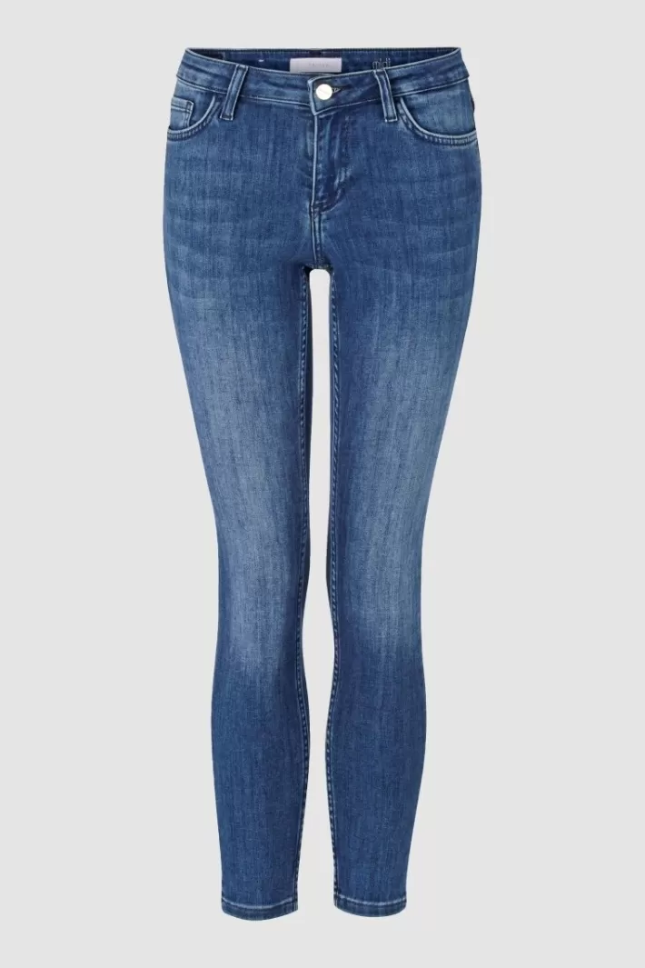 Damen Rich & Royal Denim In Satin-Stretch