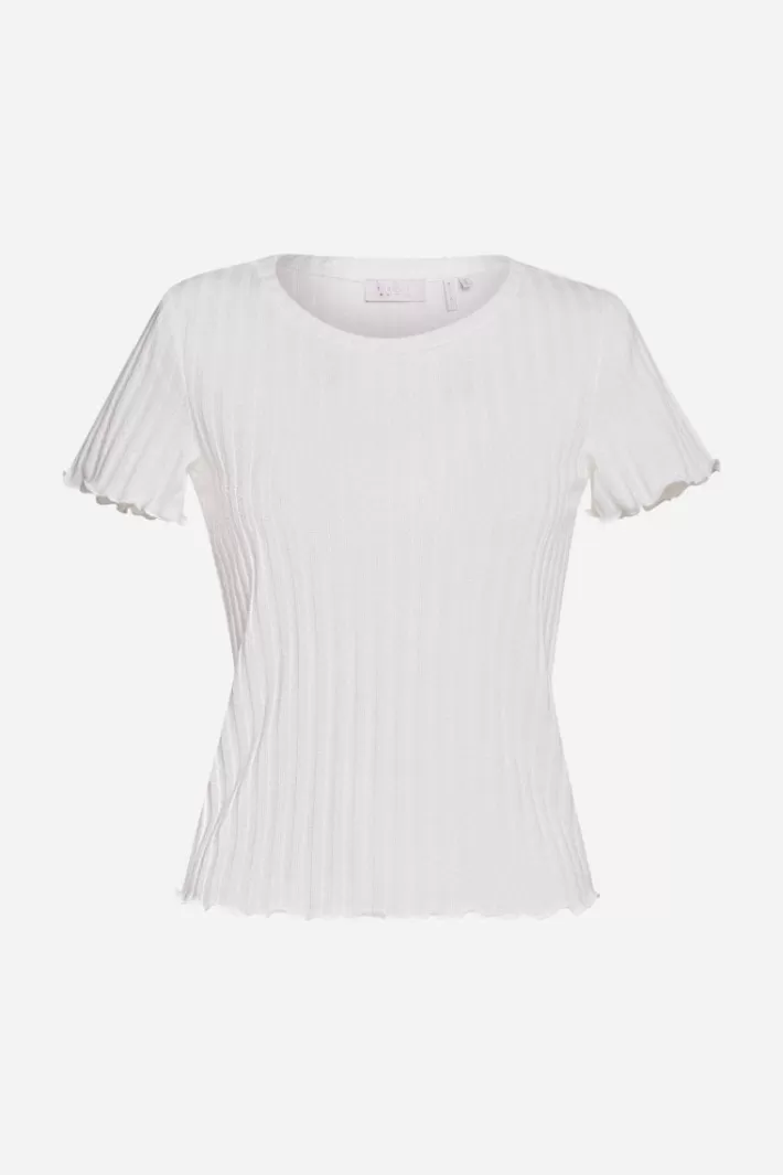 Damen Rich & Royal Figurbetontes Rib-Shirt