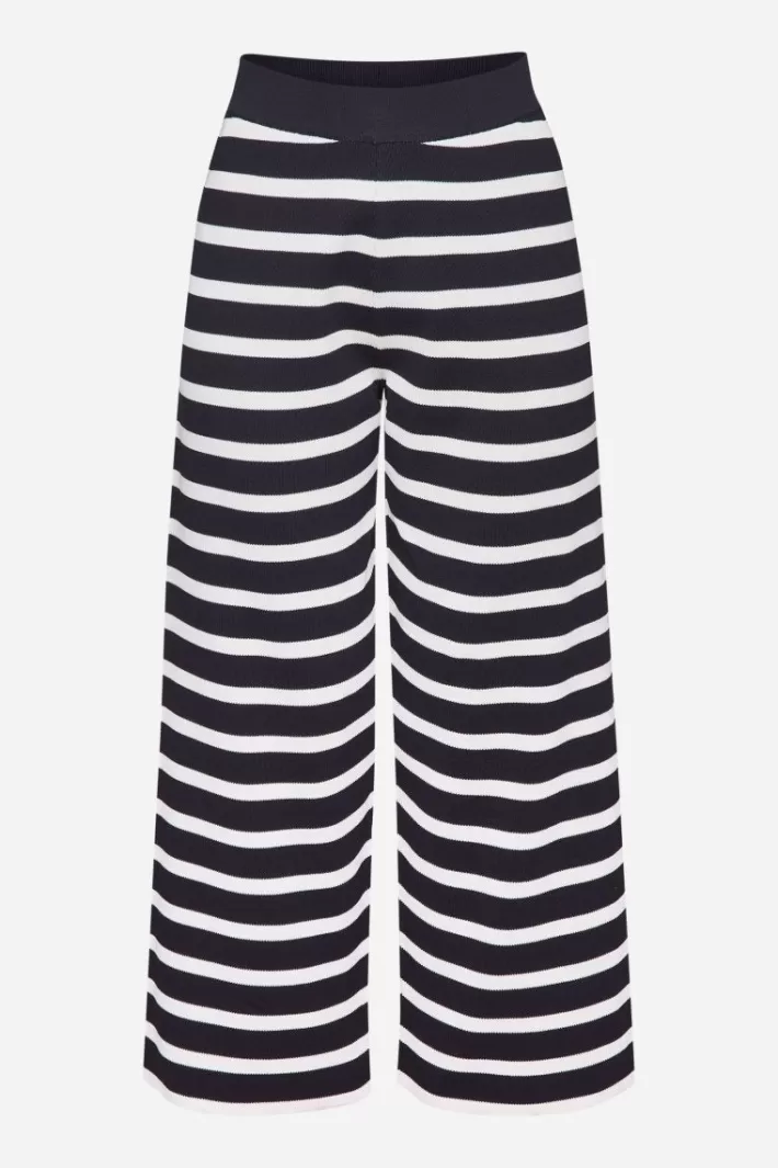 Damen Rich & Royal Gestreifte Strick-Culotte