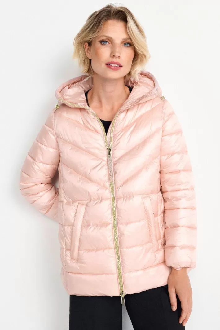 Damen Rich & Royal Glänzende Steppjacke