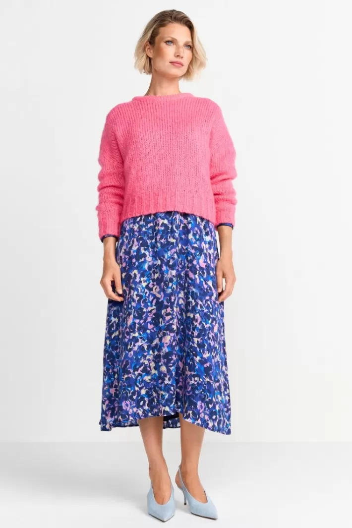 Damen Rich & Royal Grobstrickpullover Mit Rundhalsausschnitt