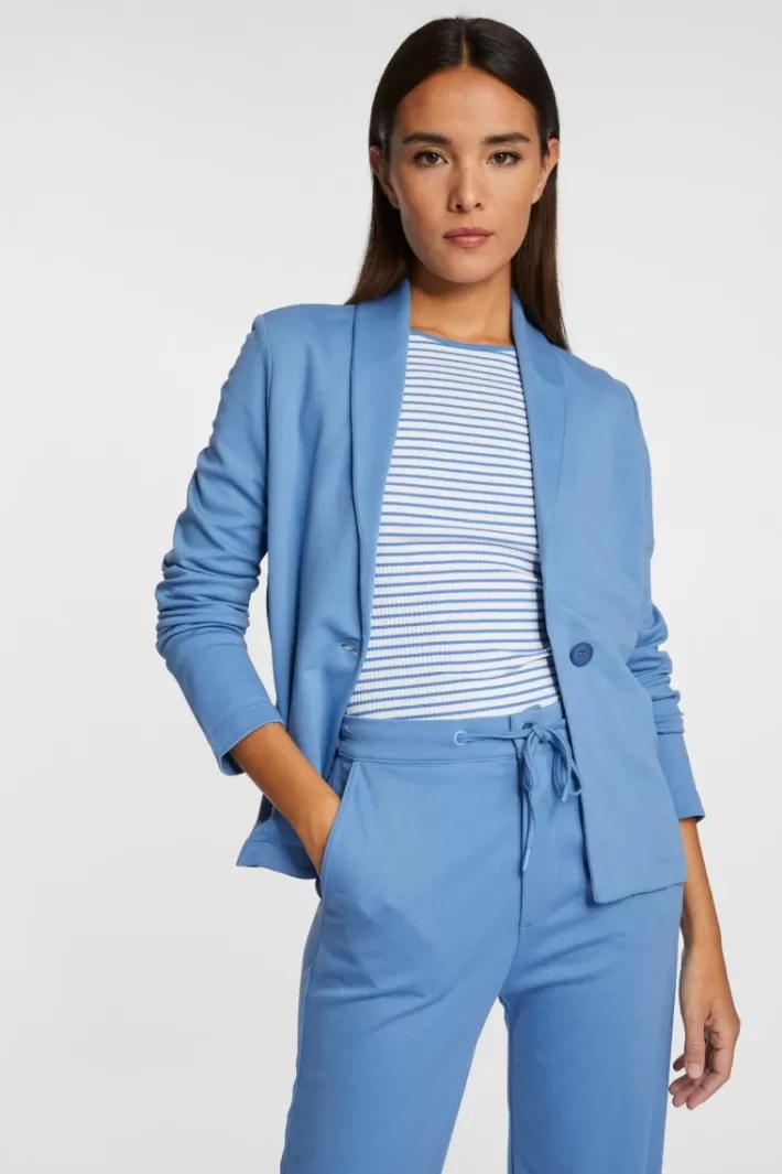 Damen Rich & Royal Jersey-Blazer