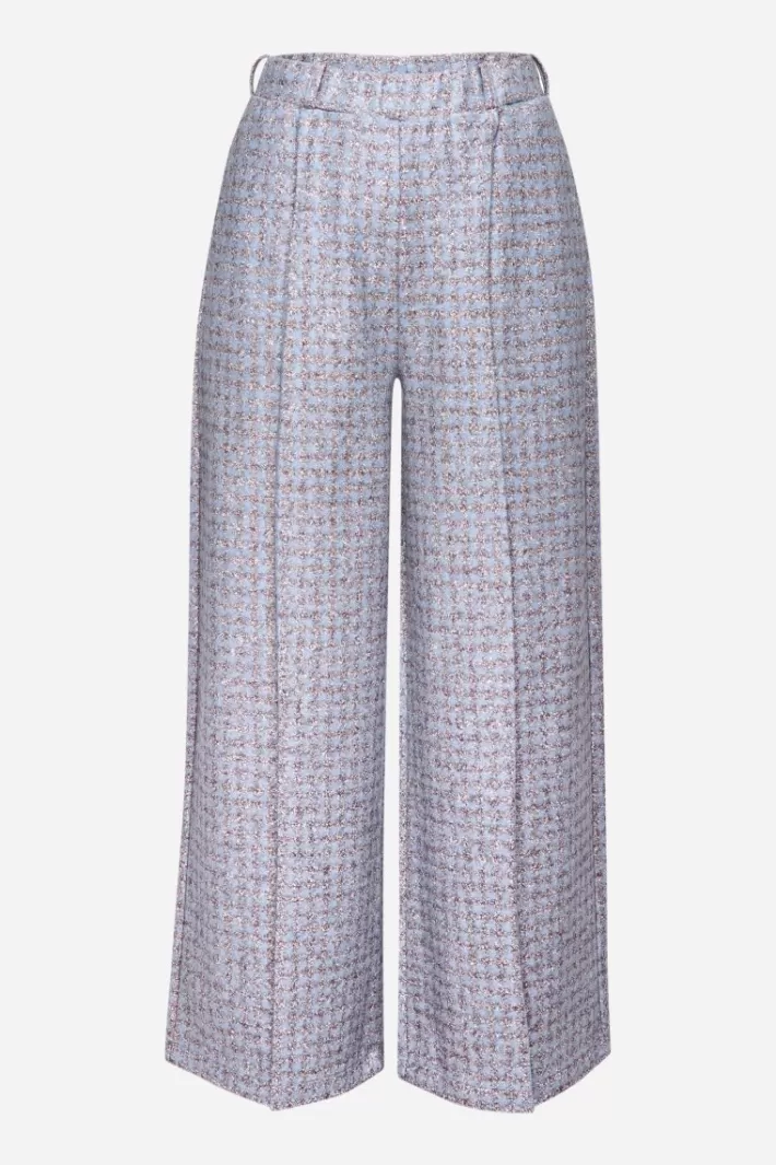 Damen Rich & Royal Karierte Culotte Aus Wollmix