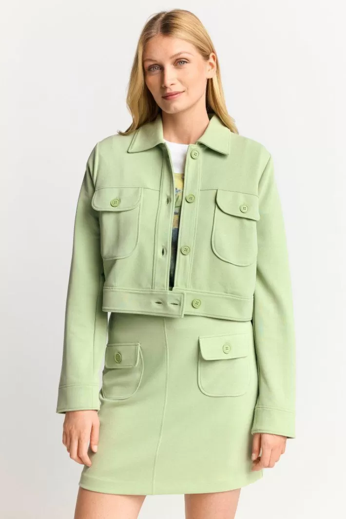 Damen Rich & Royal Kurze Jacke Mit Taschen