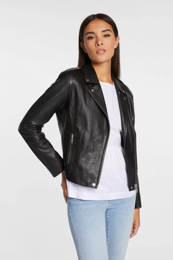 Damen Rich & Royal Lederjacke