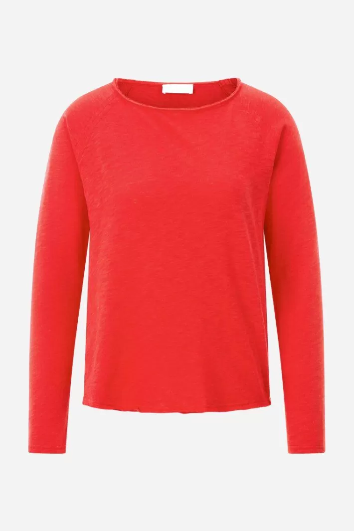 Damen Rich & Royal Longsleeve Aus Baumwolle