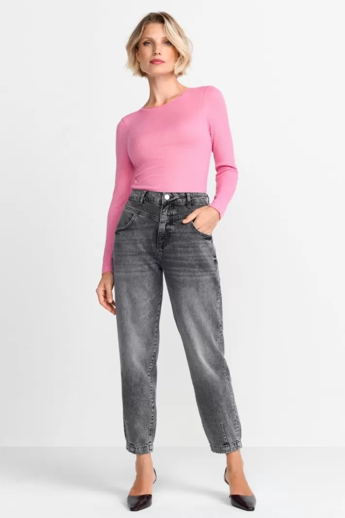 Damen Rich & Royal Longsleeve In Softem Wollmix