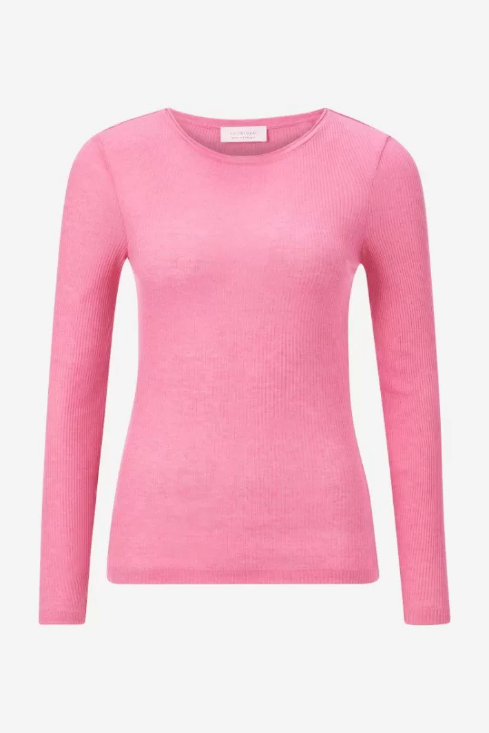 Damen Rich & Royal Longsleeve In Softem Wollmix