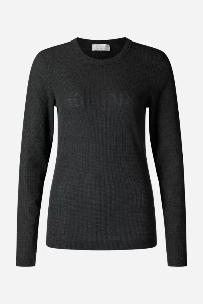 Damen Rich & Royal Longsleeve Mit Glanzeffekt