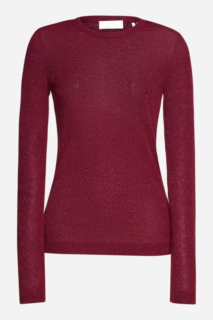 Damen Rich & Royal Longsleeve Mit Glitzereffekt