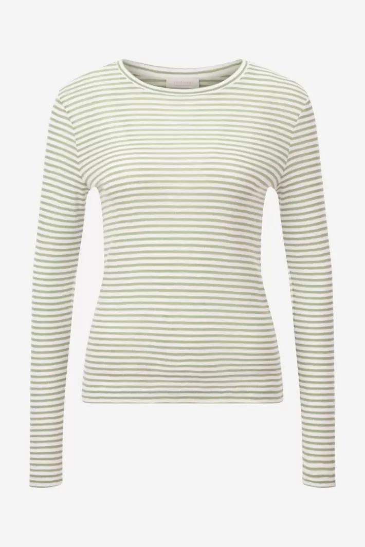 Damen Rich & Royal Longsleeve Mit Metallfäden