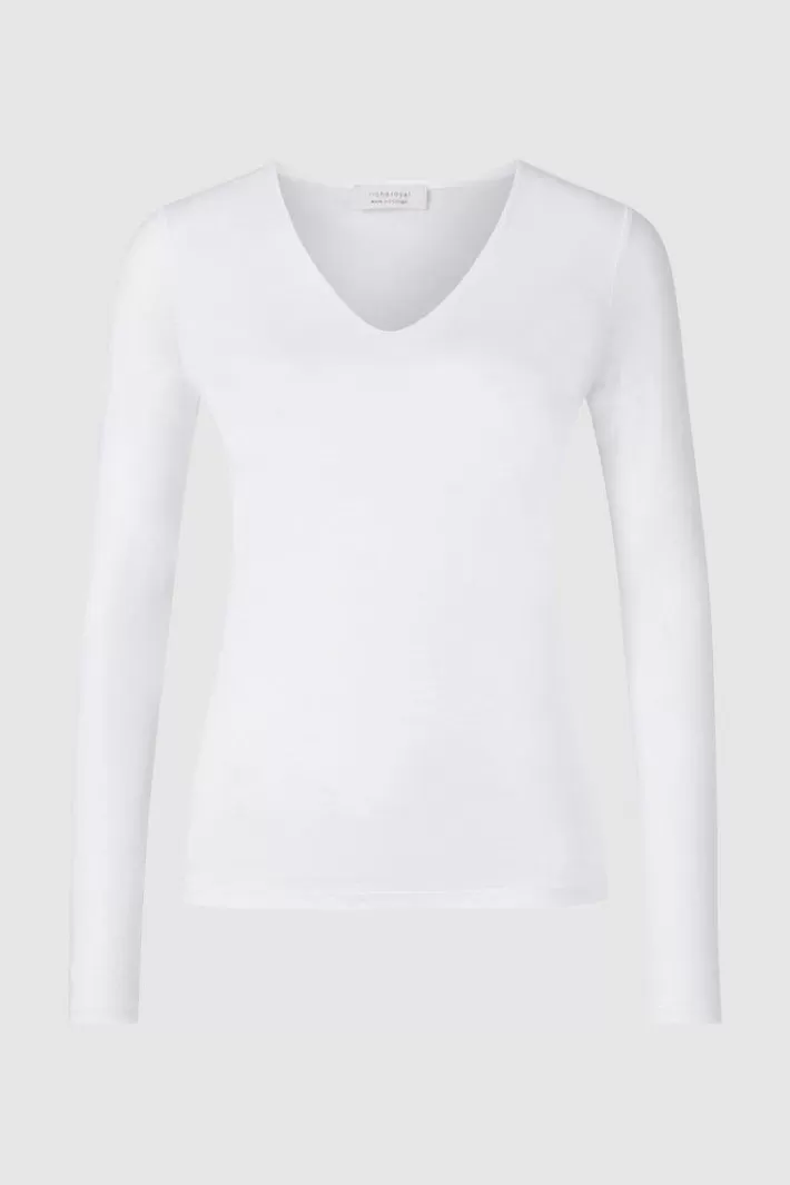 Damen Rich & Royal Longsleeve Mit V-Neck