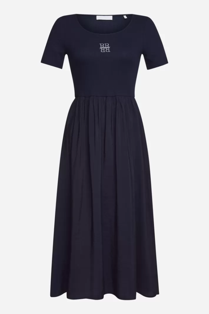 Damen Rich & Royal Midikleid Mit Logostickerei