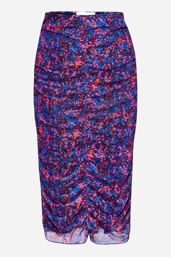 Damen Rich & Royal Midirock Mit Floralem Allover-Print