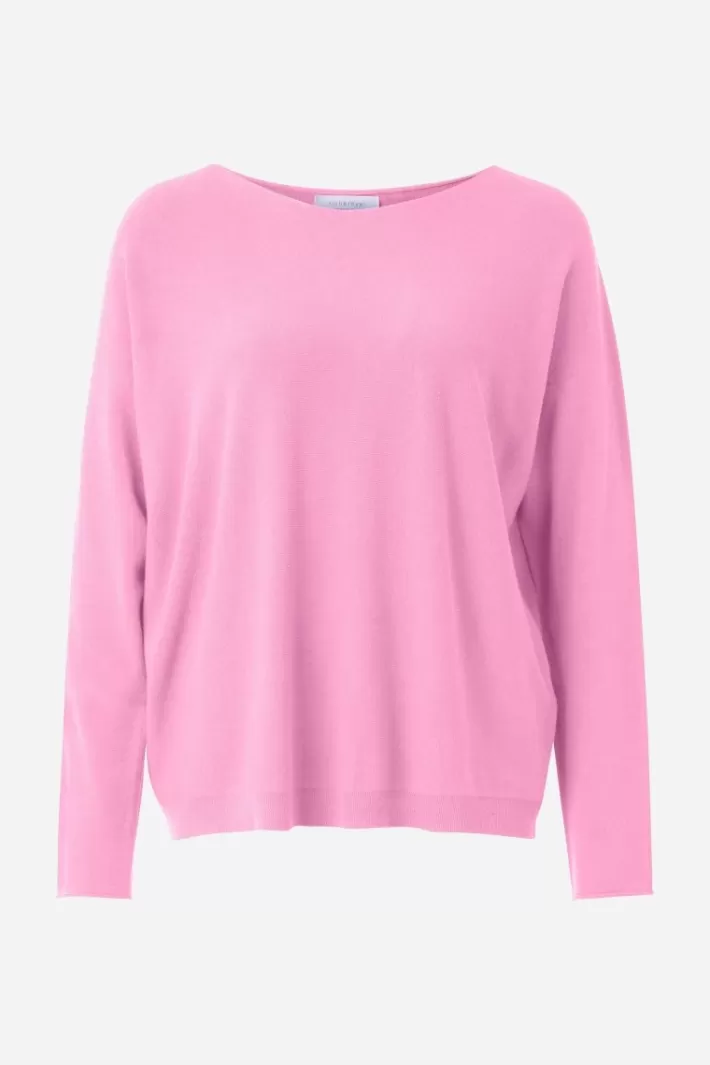 Damen Rich & Royal Nahtloser Feinstrickpullover
