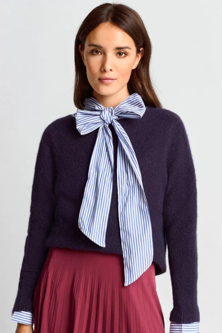 Damen Rich & Royal Nahtloser Strickpullover