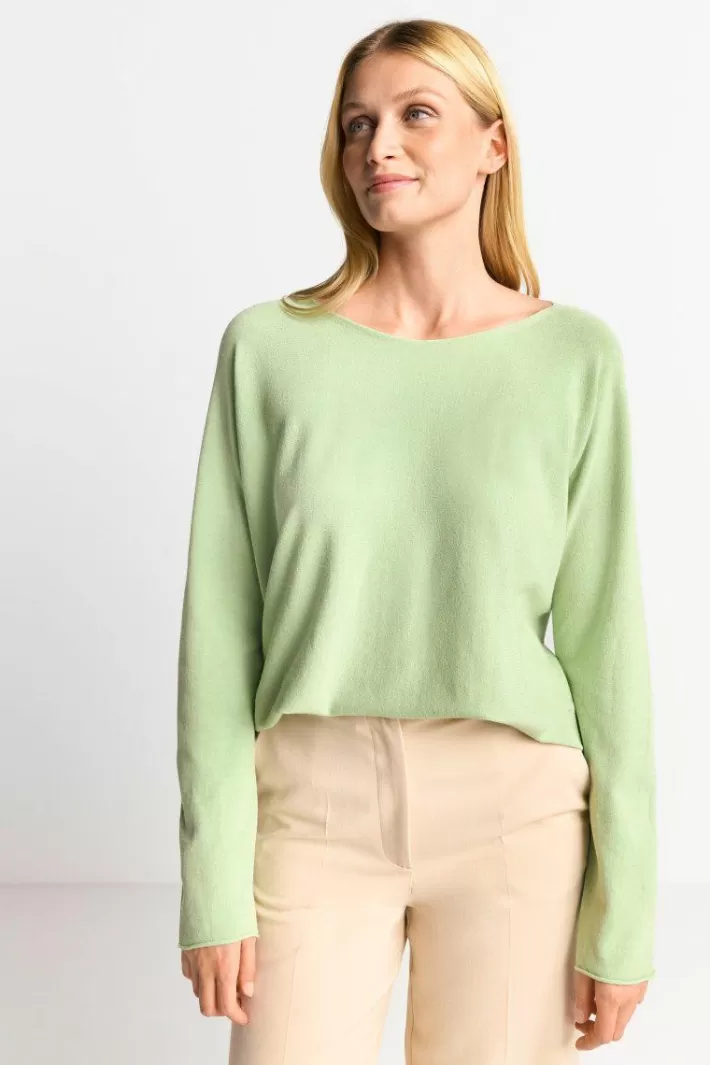 Damen Rich & Royal Nahtloser Strickpullover
