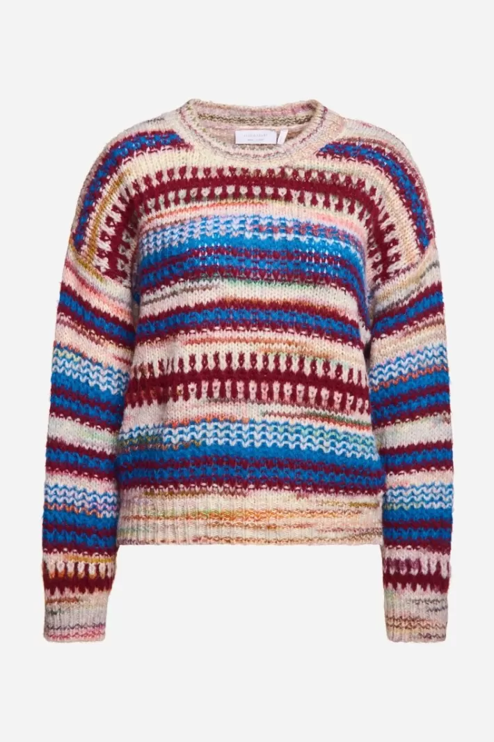 Damen Rich & Royal Pullover Mit Bunten Streifen