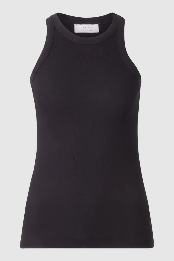 Damen Rich & Royal Rib-Top In Bodycon-Fit