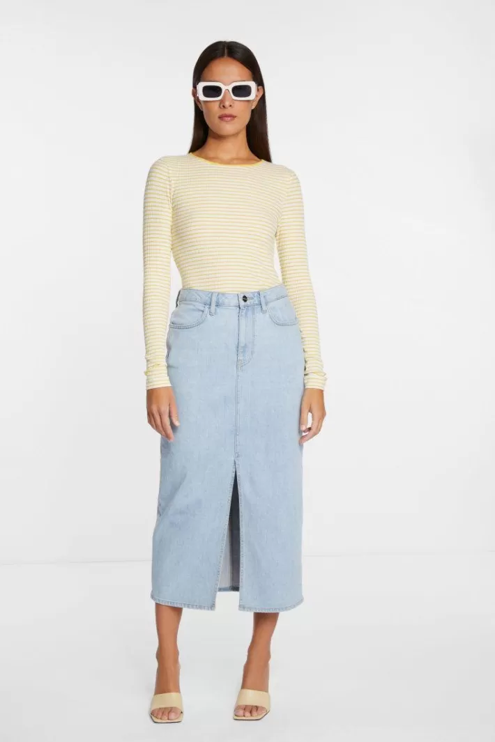 Damen Rich & Royal Rip-Longsleeve