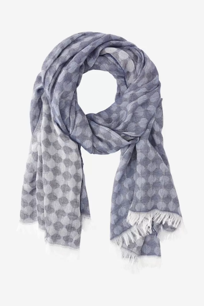Damen Rich & Royal Schal Mit Dezenten Fransen