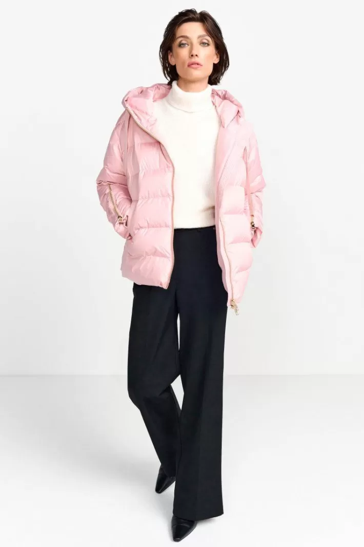 Damen Rich & Royal Steppjacke Mit Kapuze
