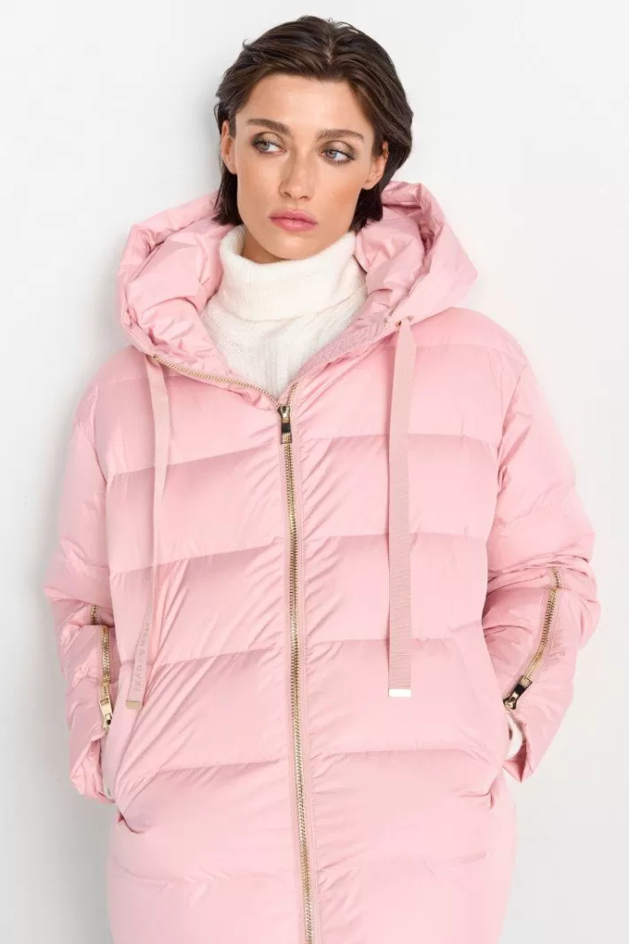 Damen Rich & Royal Steppjacke Mit Kapuze