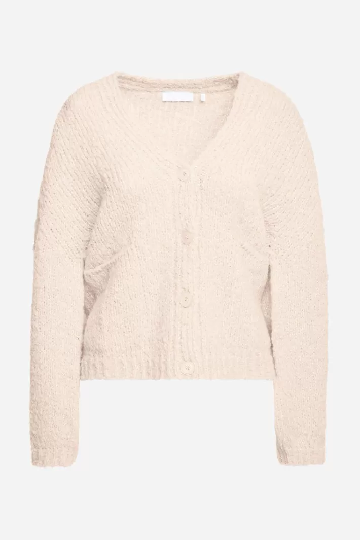 Damen Rich & Royal Strickcardigan Mit Knopfleiste