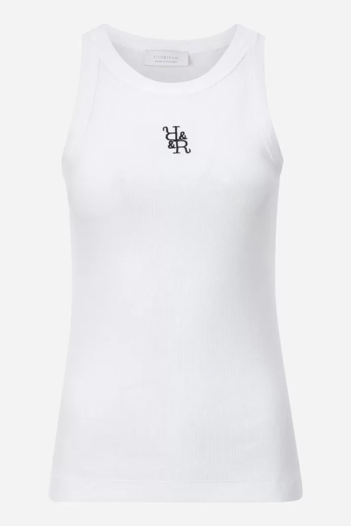 Damen Rich & Royal Top Mit Logostickerei
