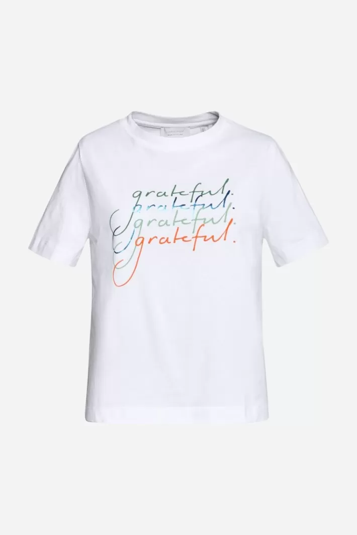 Damen Rich & Royal T-Shirt Aus Softer Baumwolle