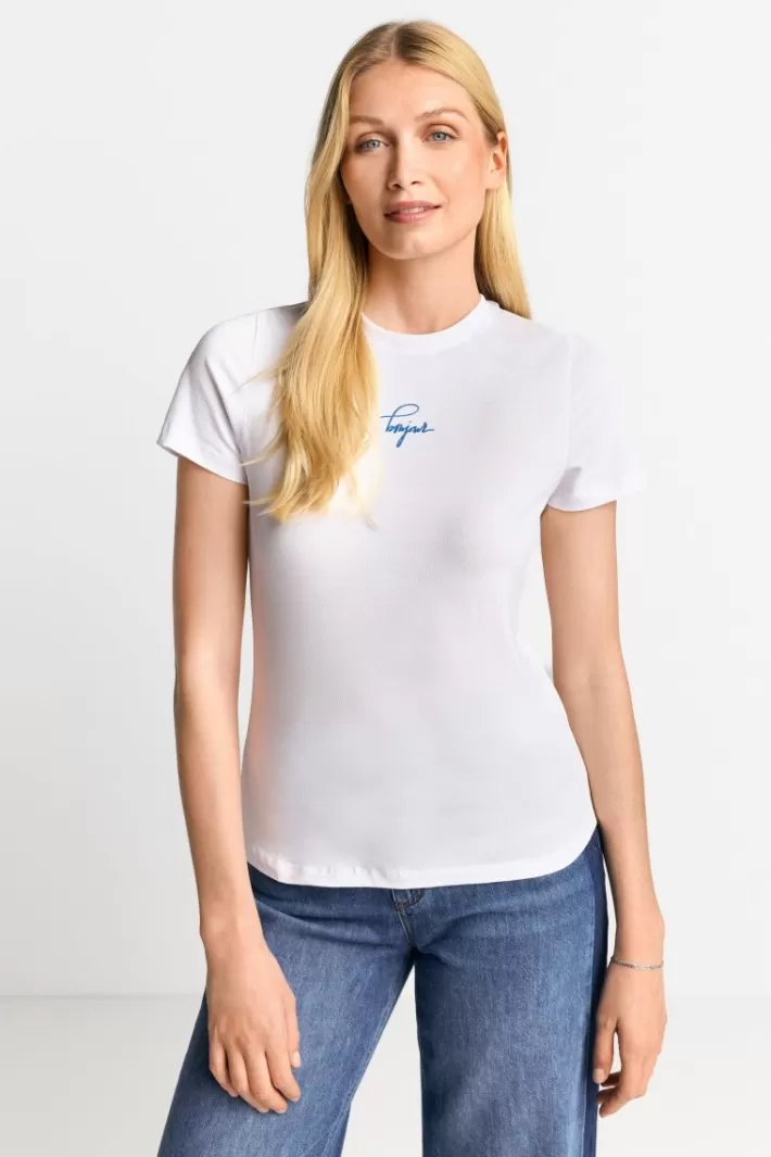 Damen Rich & Royal T-Shirt Im Bodycon-Fit