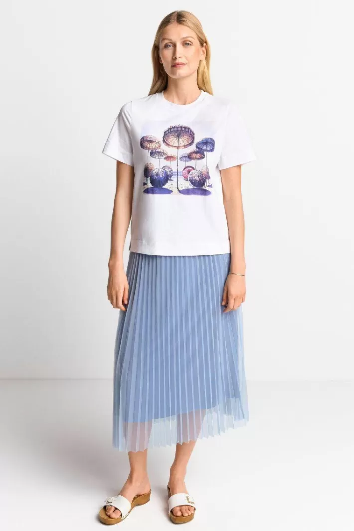 Damen Rich & Royal T-Shirt Mit Crew-Neck