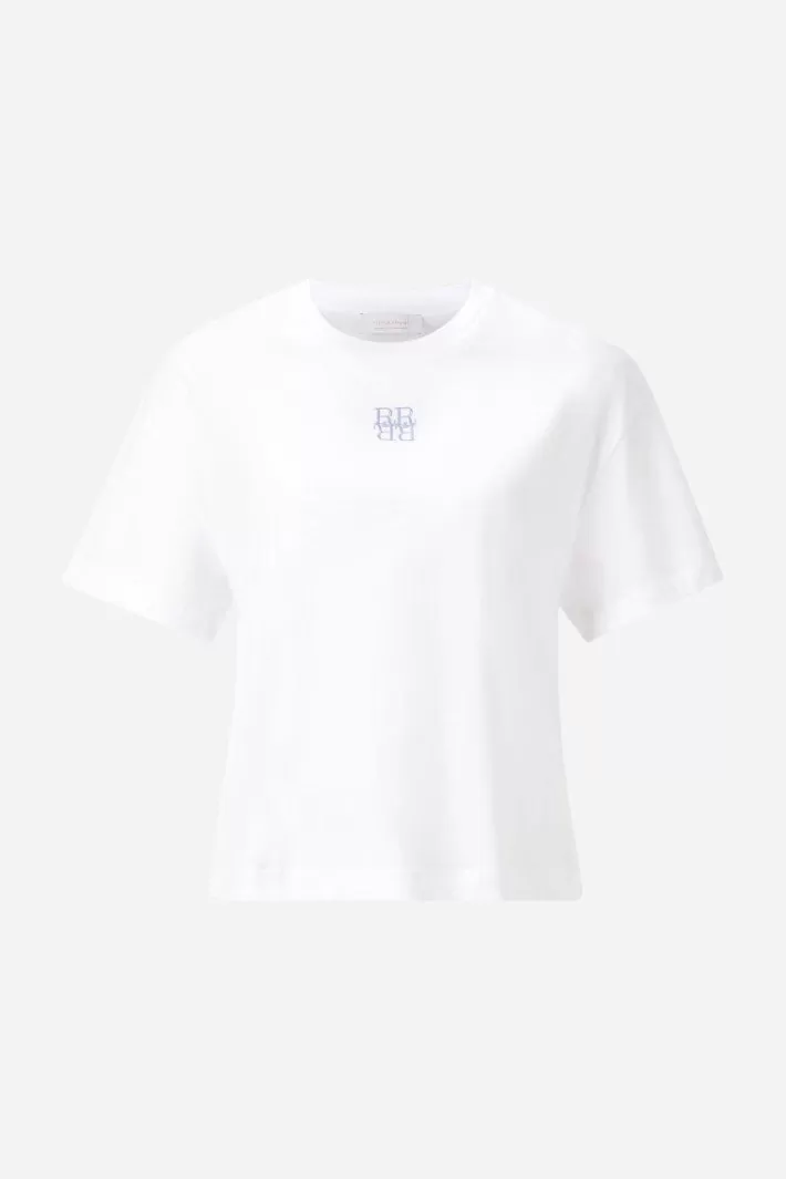 Damen Rich & Royal T-Shirt Mit Logostickerei