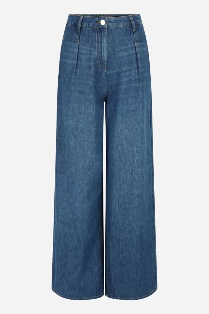 Damen Rich & Royal Wide Leg Denim Mit Hoher Taille